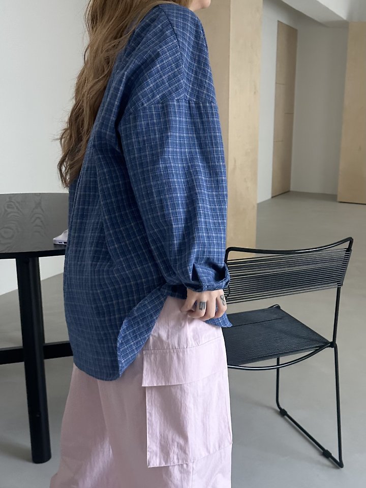 Dress U - Korean Women Fashion - #womensfashion - Picnic Check Shirt - 9