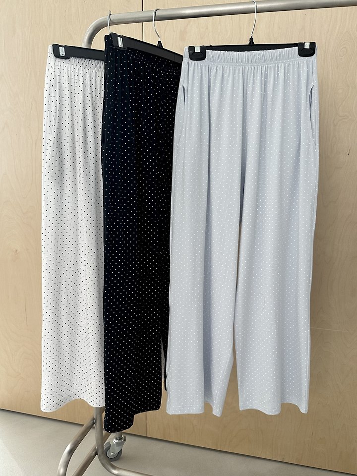 Dress U - Korean Women Fashion - #womensfashion - Dot Wide Pants - 2