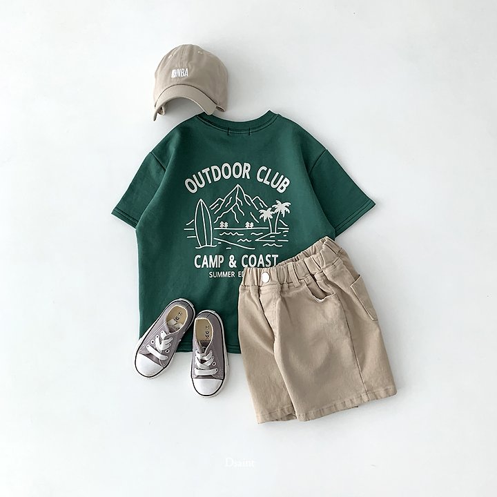 Dsaint - Korean Children Fashion - #Kfashion4kids - Camp Sten Tee - 8