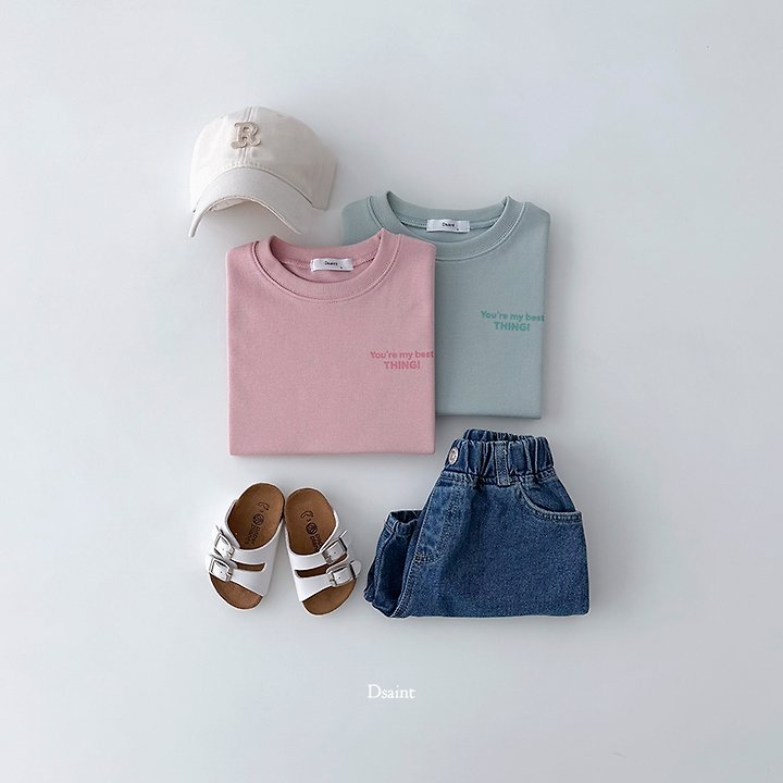 Dsaint - Korean Children Fashion - #Kfashion4kids - You Are My Things Tee - 5