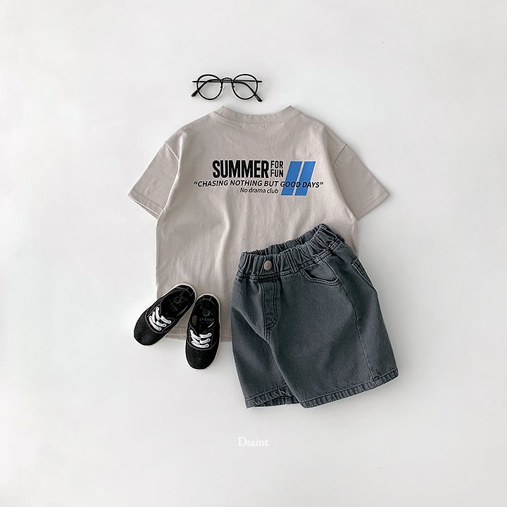 Dsaint - Korean Children Fashion - #Kfashion4kids - Summer For Run Tee - 9