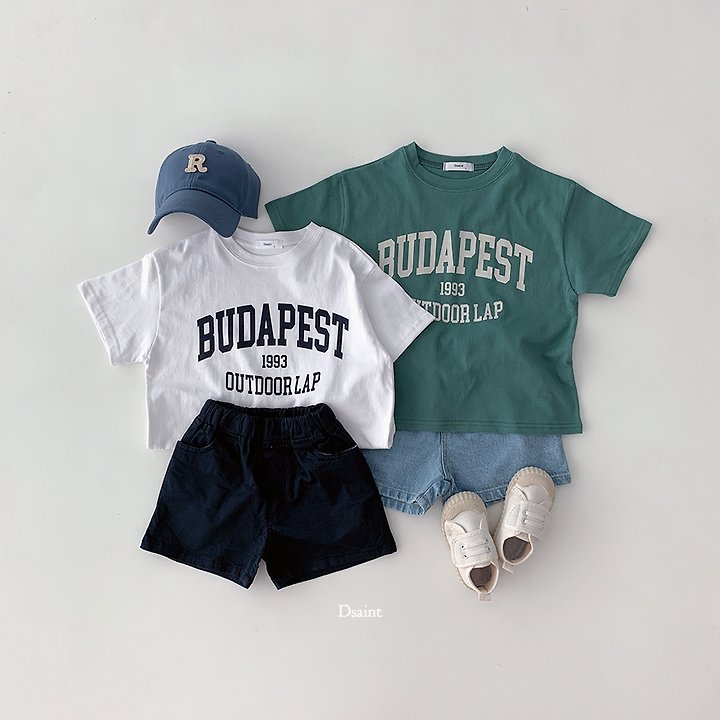 Dsaint - Korean Children Fashion - #Kfashion4kids - Budapest Tee