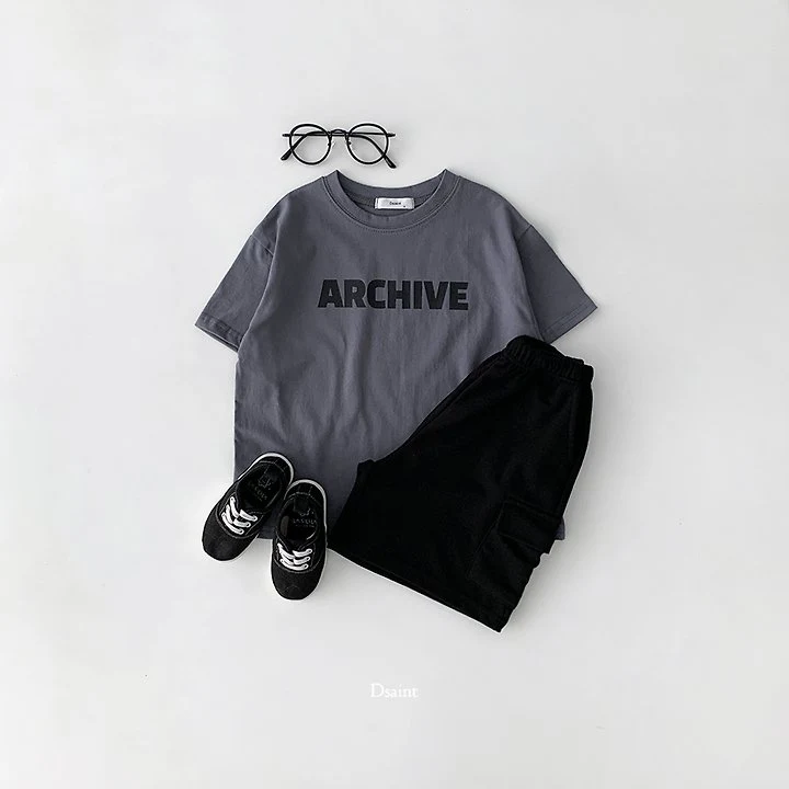 Dsaint - Korean Children Fashion - #Kfashion4kids - ARCHIVE Tee - 7