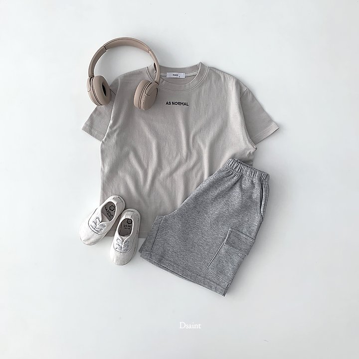 Dsaint - Korean Children Fashion - #Kfashion4kids - AS Normal Tee - 6