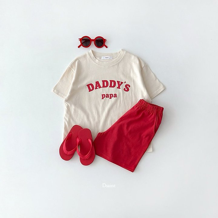 Dsaint - Korean Children Fashion - #kidzfashiontrend - Daddy Set - 4