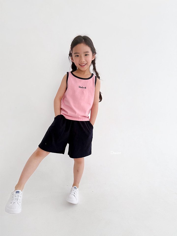 Dsaint - Korean Children Fashion - #Kfashion4kids - Walnut Sleeveless Set - 11