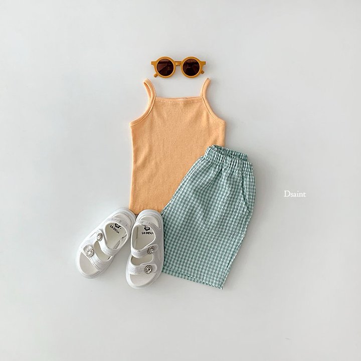 Dsaint - Korean Children Fashion - #Kfashion4kids - Pretty Warning Rib Sleeveless Top - 8