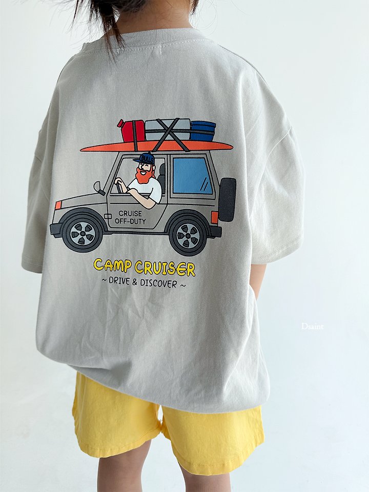 Dsaint - Korean Children Fashion - #childofig - Cruiser Camp Tee - 9