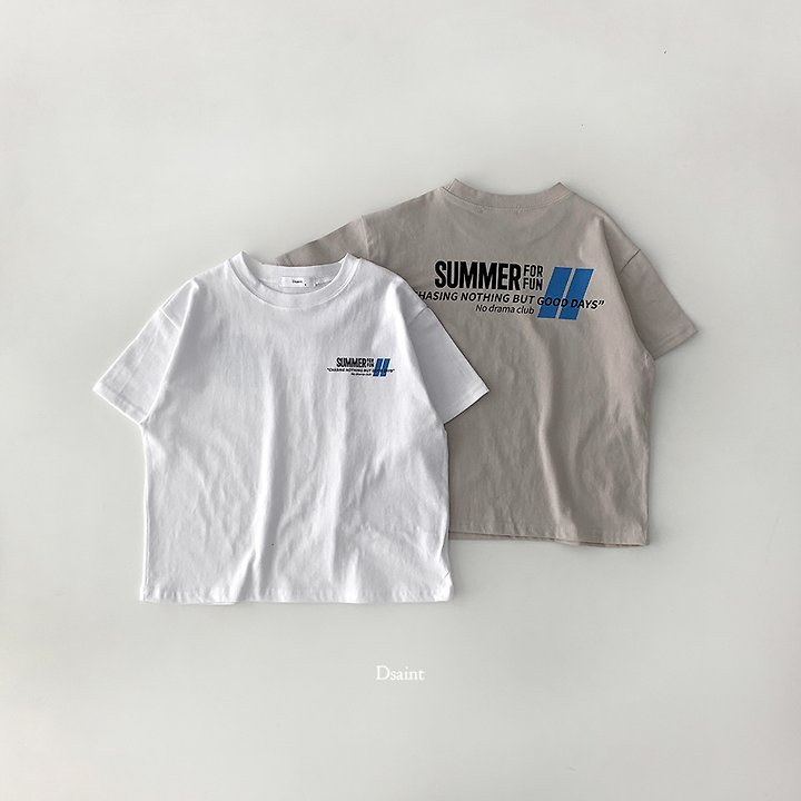 Dsaint - Korean Children Fashion - #childofig - Summer For Run Tee