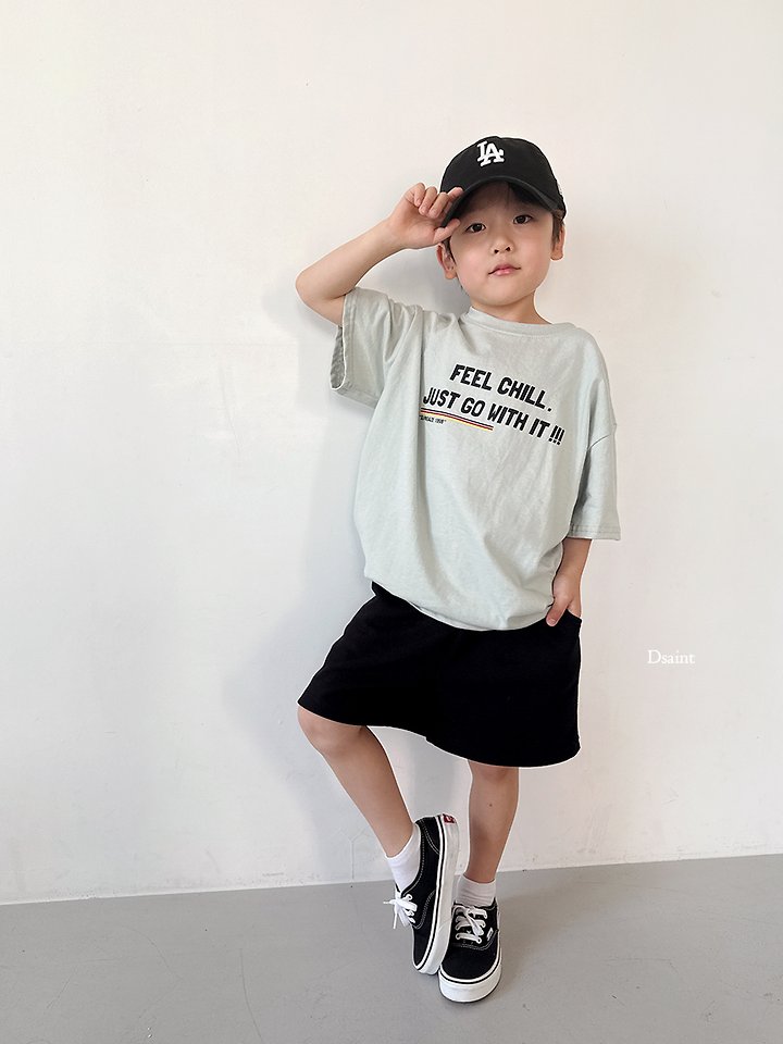 Dsaint - Korean Children Fashion - #childofig - FEEL JUST GO Tee - 11