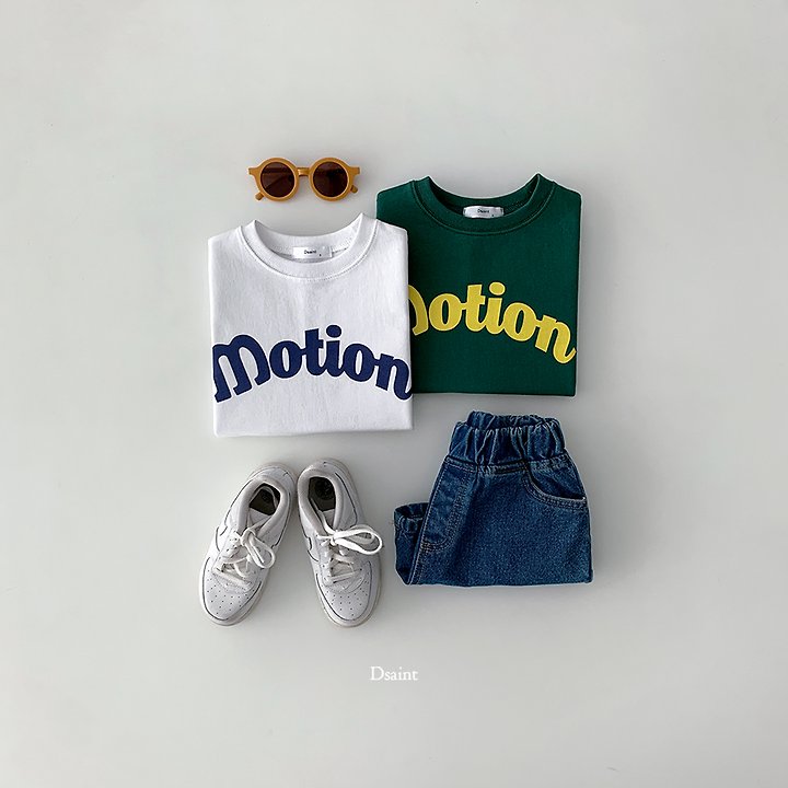 Dsaint - Korean Children Fashion - #stylishchildhood - Motion Tee - 4