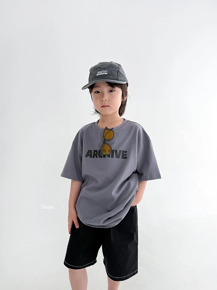 Dsaint - Korean Children Fashion - #childofig - ARCHIVE Tee - 12