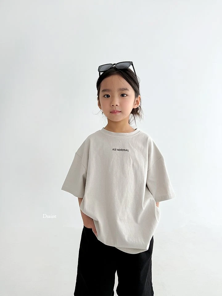 Dsaint - Korean Children Fashion - #childofig - AS Normal Tee - 11