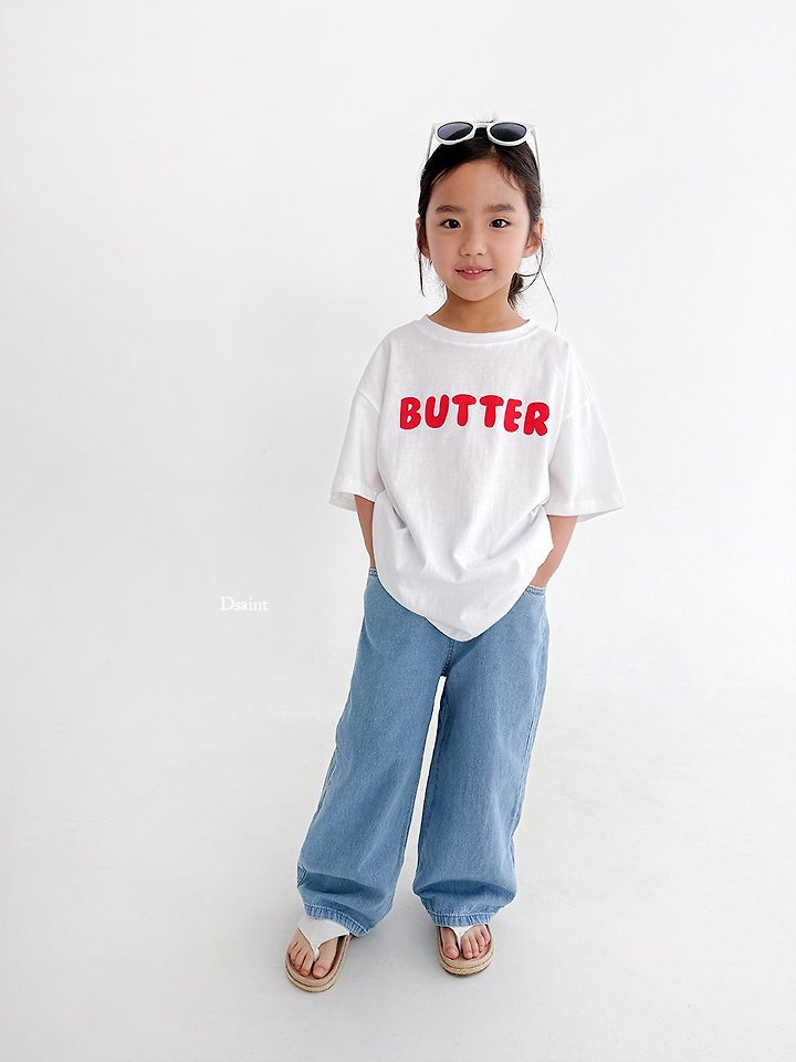 Dsaint - Korean Children Fashion - #childofig - Butter Tee - 10