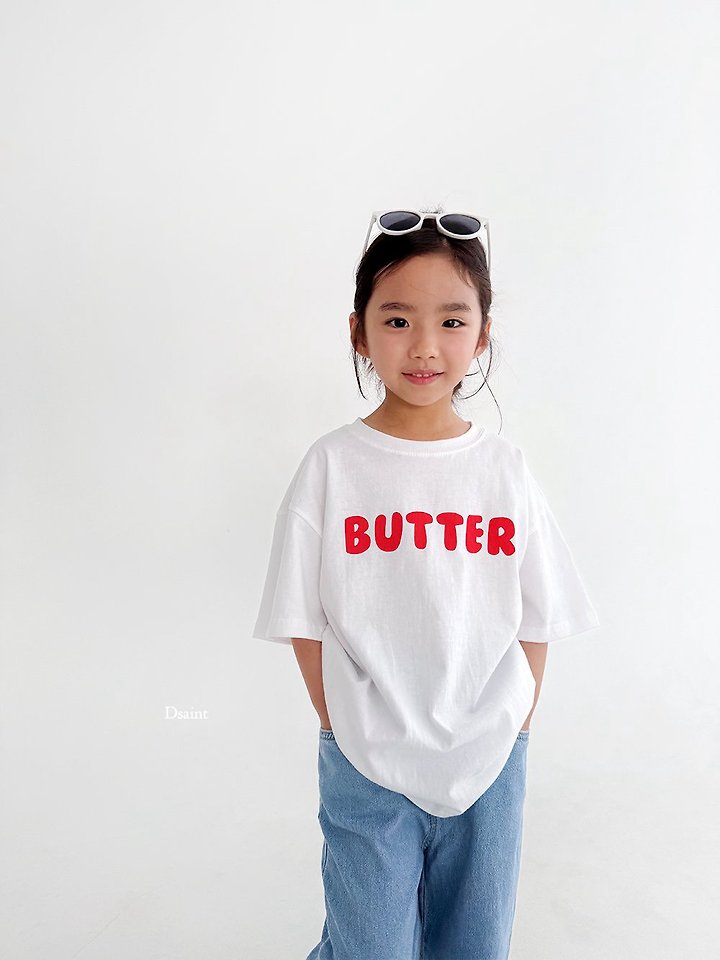 Dsaint - Korean Children Fashion - #childofig - Butter Tee - 11