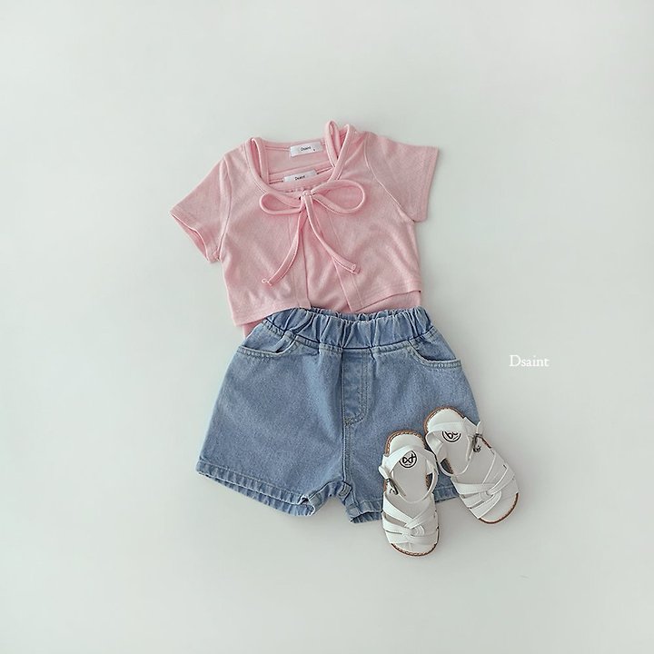Dsaint - Korean Children Fashion - #childofig - Flowy String Cardigan Set - 8