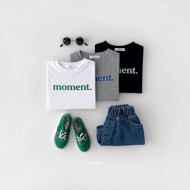 Dsaint - Korean Children Fashion - #childofig - Moment Short Sleeve Tee