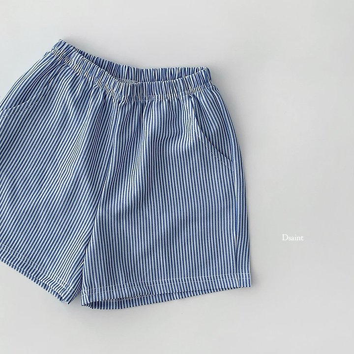 Dsaint - Korean Children Fashion - #childofig - Cookie Stripe Shorts - 10