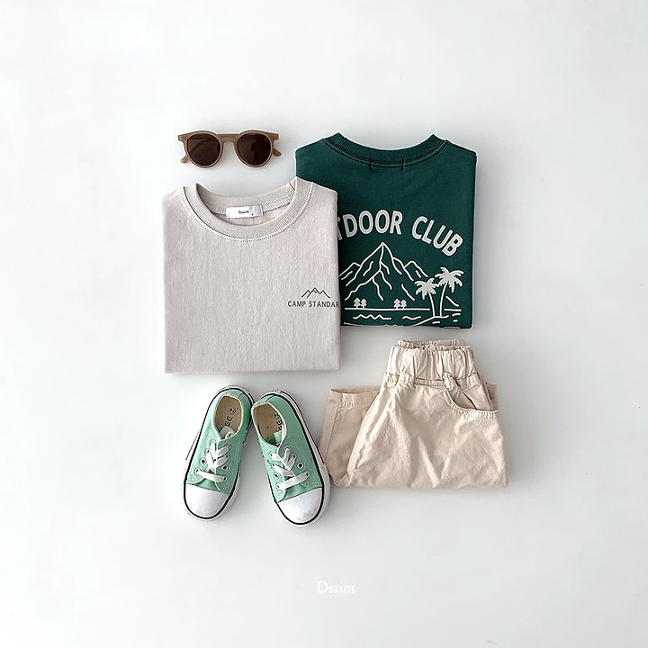 Dsaint - Korean Children Fashion - #childrensboutique - Camp Sten Tee