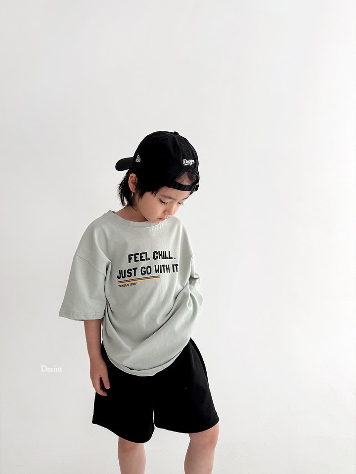 Dsaint - Korean Children Fashion - #childrensboutique - FEEL JUST GO Tee - 12