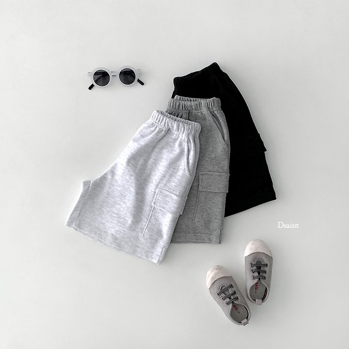 Dsaint - Korean Children Fashion - #childrensboutique - Half Cargo Shorts - 7