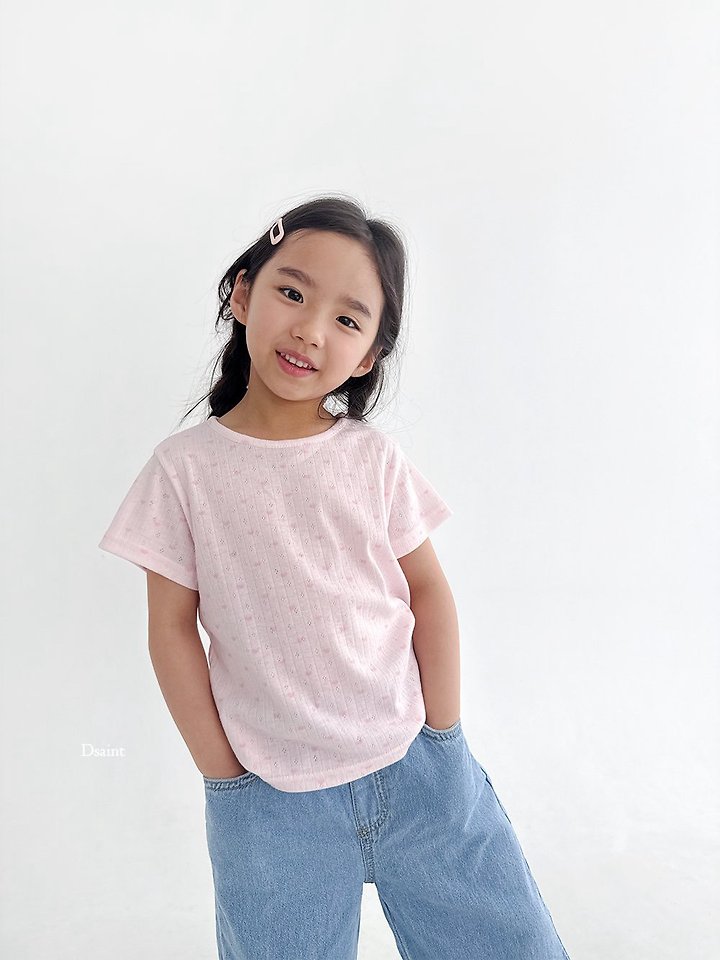 Dsaint - Korean Children Fashion - #childrensboutique - Mini Heart Tee - 10