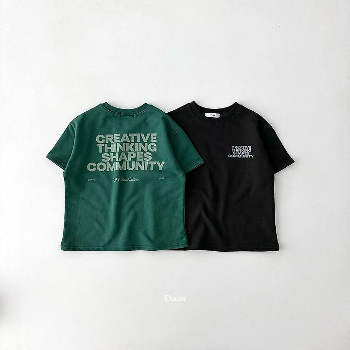 Dsaint - Korean Children Fashion - #designkidswear - Creative Things Tee - 8