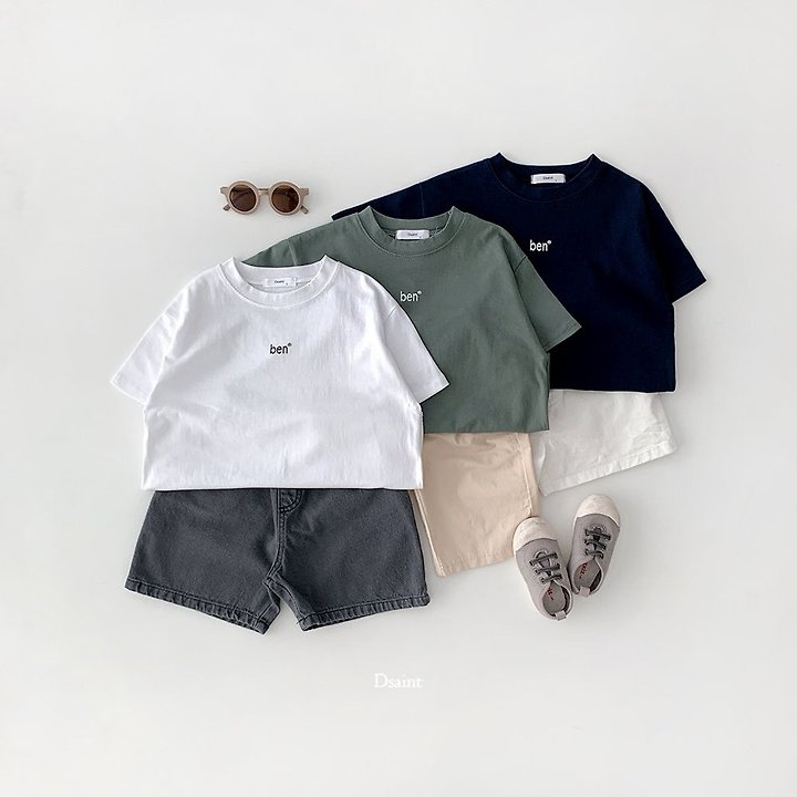 Dsaint - Korean Children Fashion - #designkidswear - Ben Tee