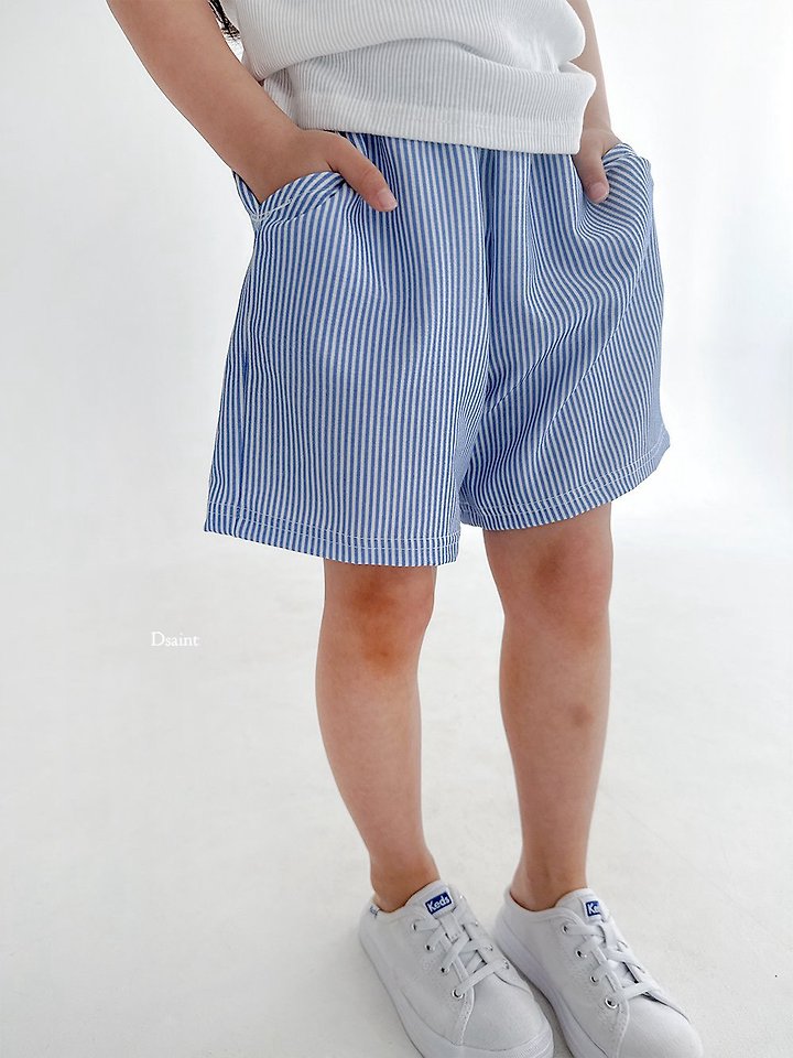 Dsaint - Korean Children Fashion - #designkidswear - Cookie Stripe Shorts - 12