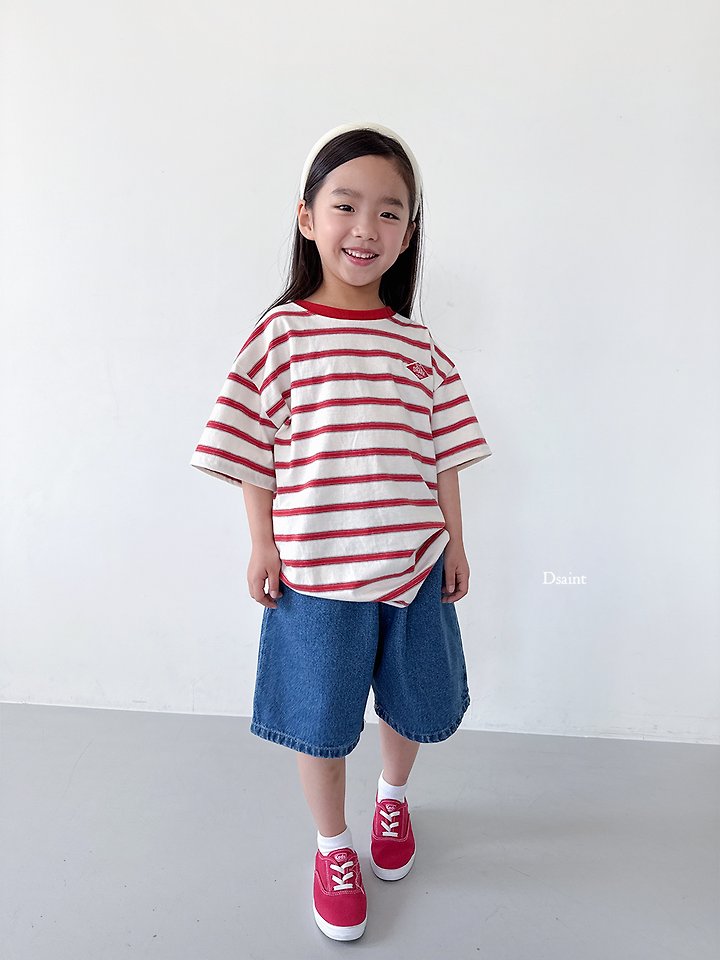 Dsaint - Korean Children Fashion - #discoveringself - Shark Stripe Tee - 11