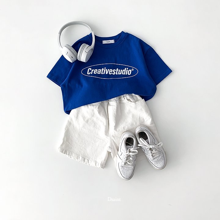 Dsaint - Korean Children Fashion - #discoveringself - Creative Studio Tee - 10