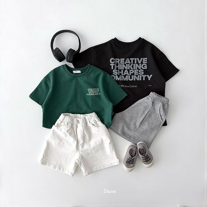 Dsaint - Korean Children Fashion - #discoveringself - Creative Things Tee - 9