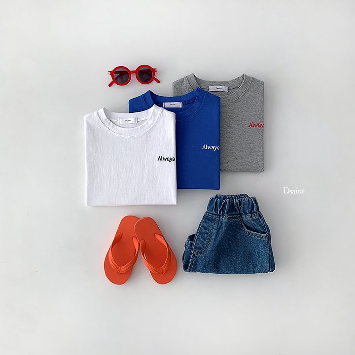 Dsaint - Korean Children Fashion - #designkidswear - ALWAYS Tee - 4