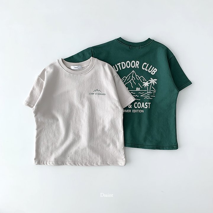Dsaint - Korean Children Fashion - #discoveringself - Camp Sten Tee - 3