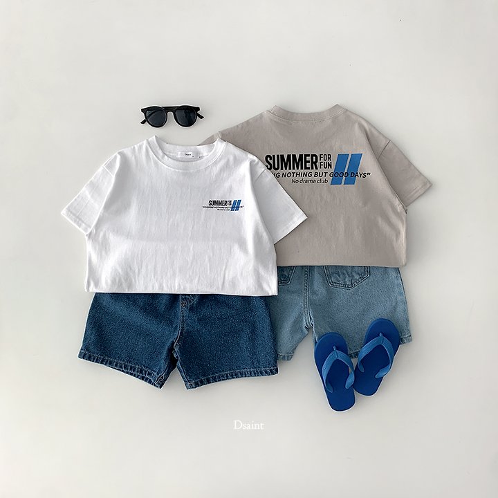 Dsaint - Korean Children Fashion - #designkidswear - Summer For Run Tee - 4