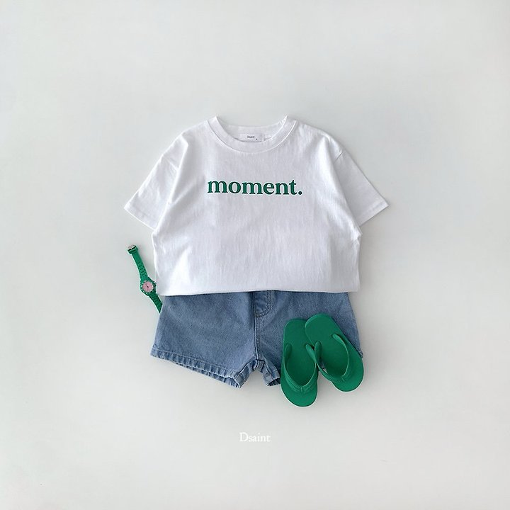 Dsaint - Korean Children Fashion - #discoveringself - Moment Short Sleeve Tee - 5