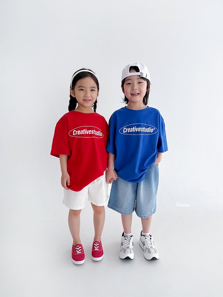 Dsaint - Korean Children Fashion - #fashionkids - Creative Studio Tee - 11