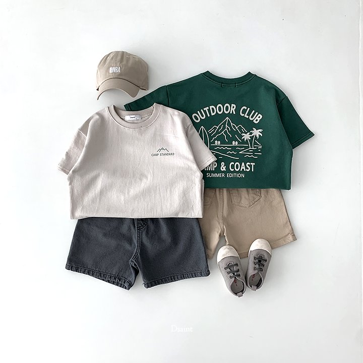 Dsaint - Korean Children Fashion - #discoveringself - Camp Sten Tee - 4