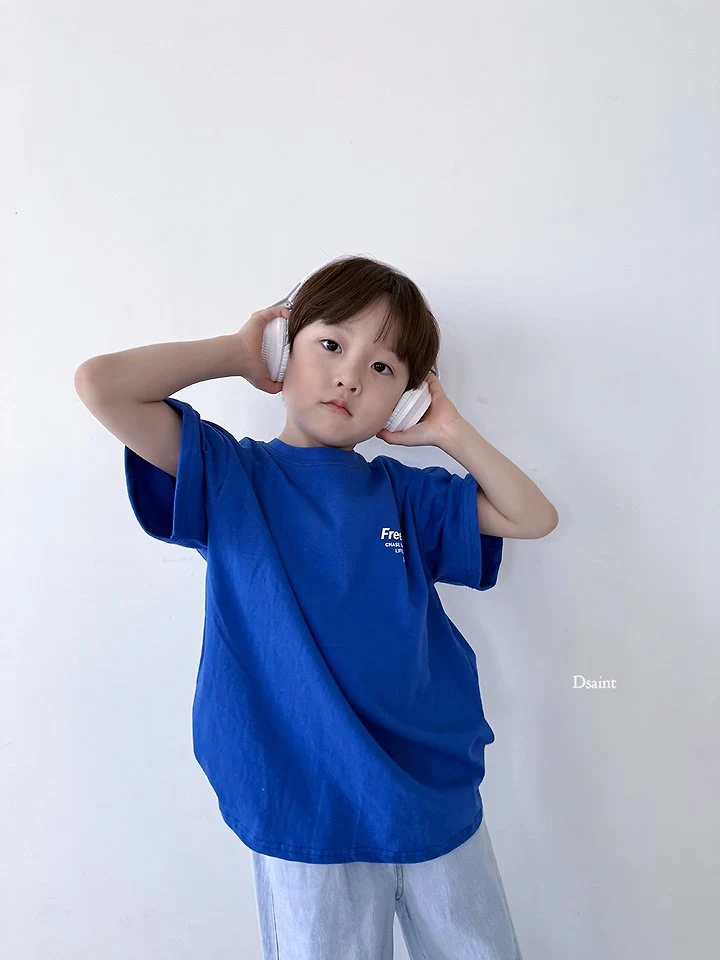 Dsaint - Korean Children Fashion - #fashionkids - Free Flower Tee - 8