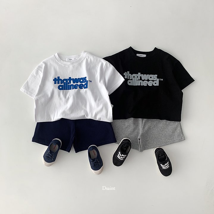 Dsaint - Korean Children Fashion - #discoveringself - That's Words Tee - 4