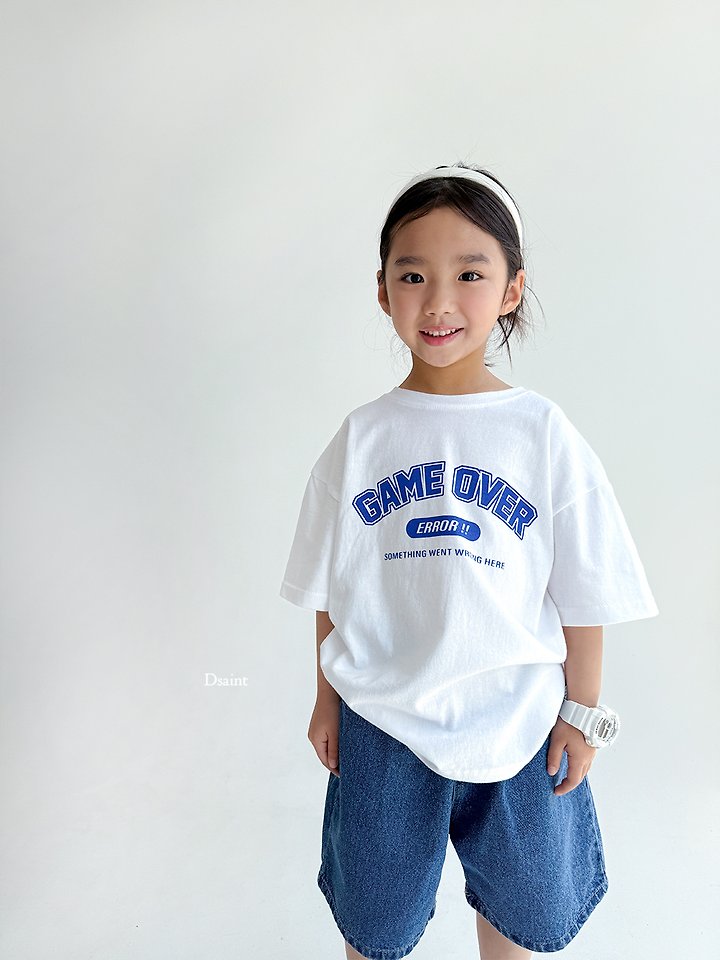 Dsaint - Korean Children Fashion - #fashionkids - Game Over Tee - 11