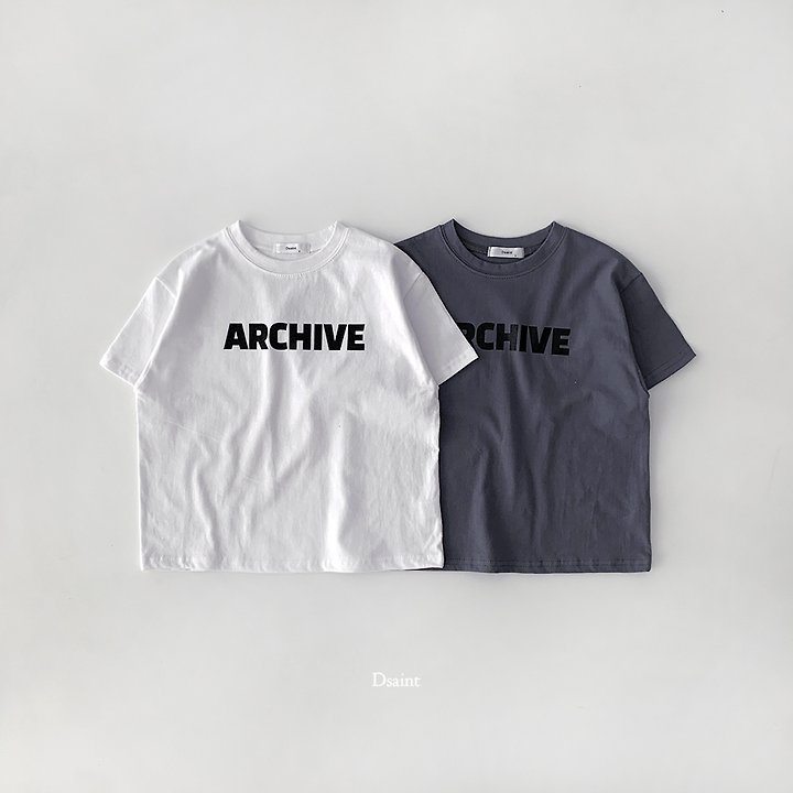 Dsaint - Korean Children Fashion - #fashionkids - ARCHIVE Tee - 3