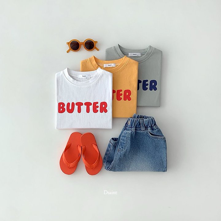 Dsaint - Korean Children Fashion - #fashionkids - Butter Tee