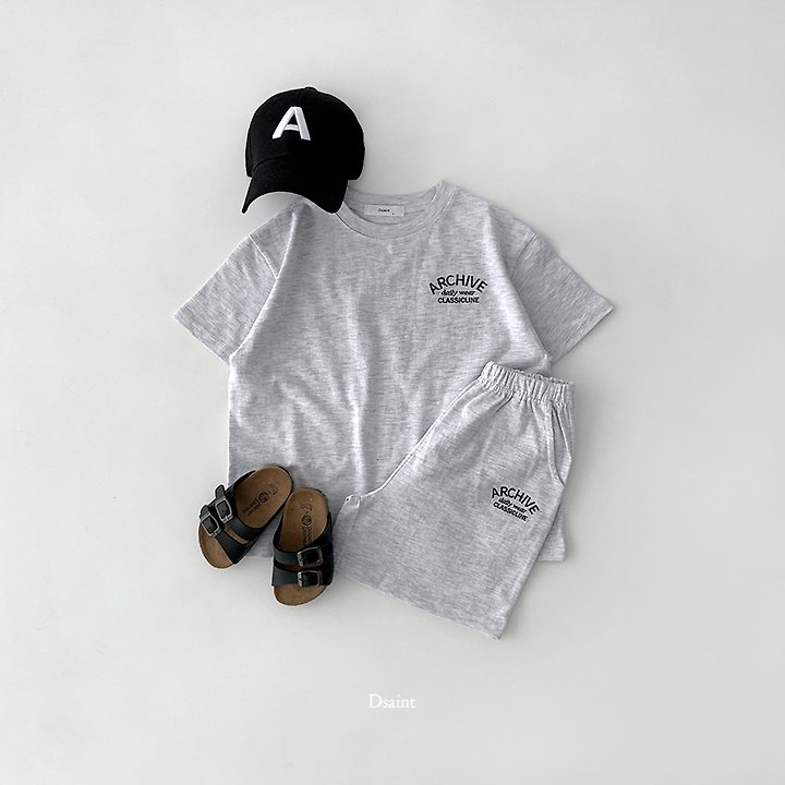 Dsaint - Korean Children Fashion - #kidsshorts - AR Hive Set - 3