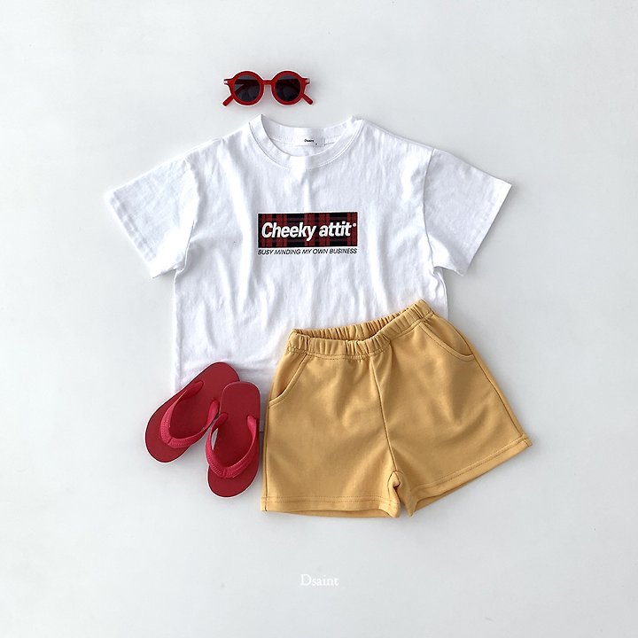 Dsaint - Korean Children Fashion - #fashionkids - Chica Check Tee - 4