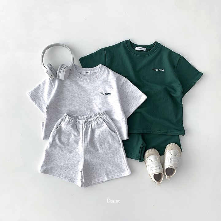 Dsaint - Korean Children Fashion - #kidsshorts - Salt Wave Set