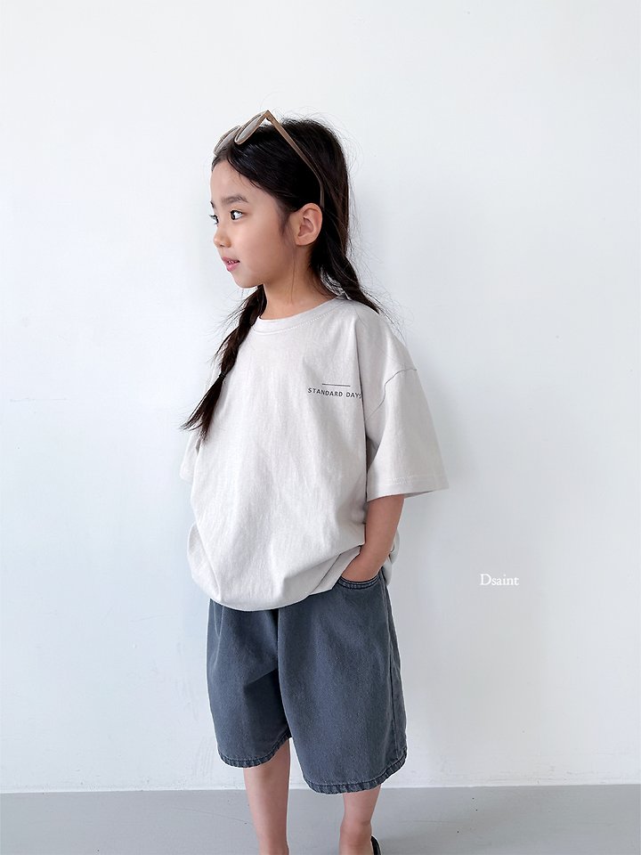 Dsaint - Korean Children Fashion - #kidsshorts - Stand Days Tee - 10