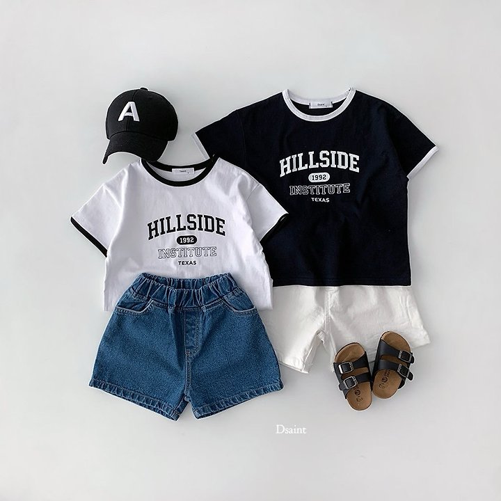 Dsaint - Korean Children Fashion - #kidsshorts - Hillside Rappa Tee