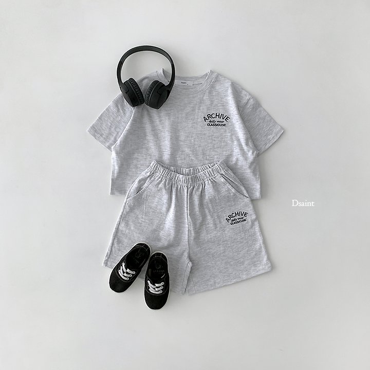 Dsaint - Korean Children Fashion - #kidsshorts - AR Hive Set - 4