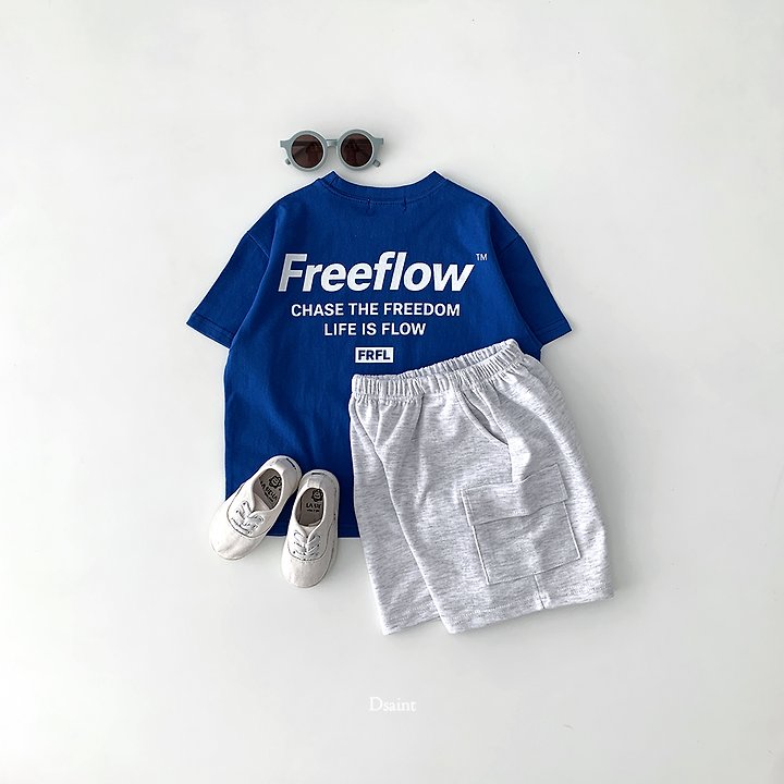 Dsaint - Korean Children Fashion - #kidsstore - Free Flower Tee - 10